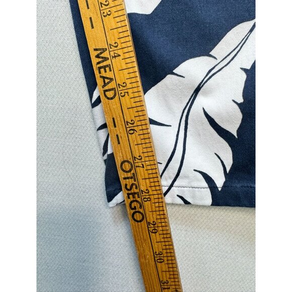 Lauren Ralph Lauren Women's Chino Pants Flat Front Sz 6 Floral Blue White - Picture 3 of 11